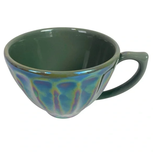 Anthropologie Luster Latte Iridescent Tea Mug - Picture 1 of 7